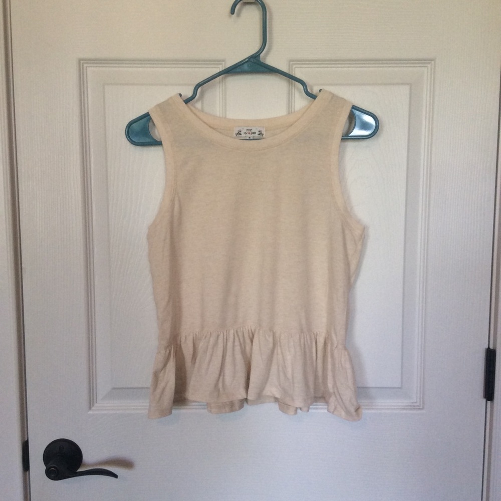 Cream Tank Top (medium)
